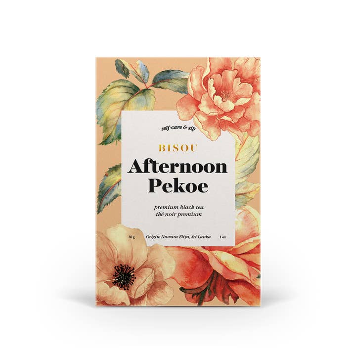 Bisou Tea (No duties | Ships from CAN/USA) - Wholesale Tea Bags - Organic Afternoon Pekoe - Black tea