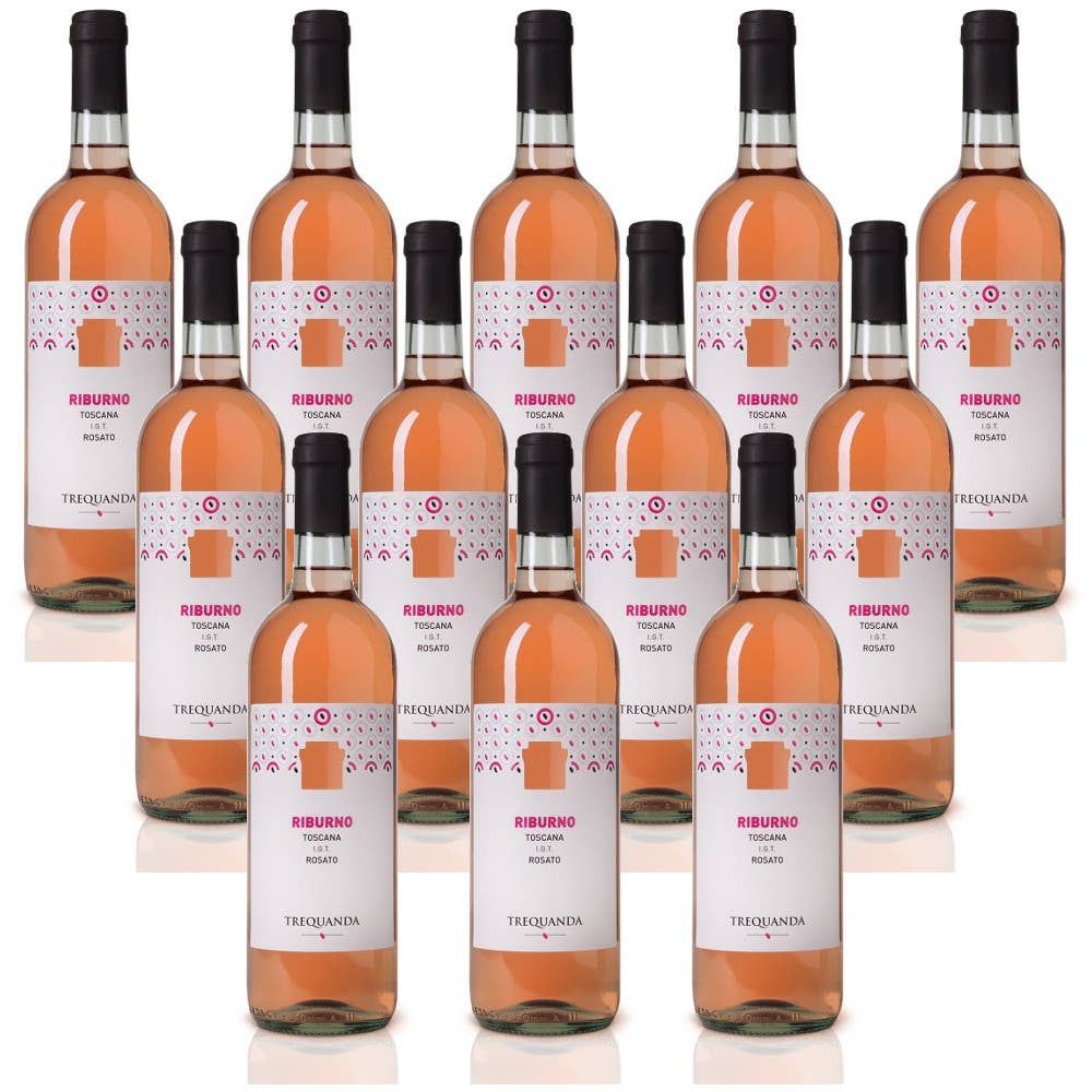 Metina SAS – wholesale White wine – Riburno Rosé IGT Toscana Agricola Trequanda 75 cl.2