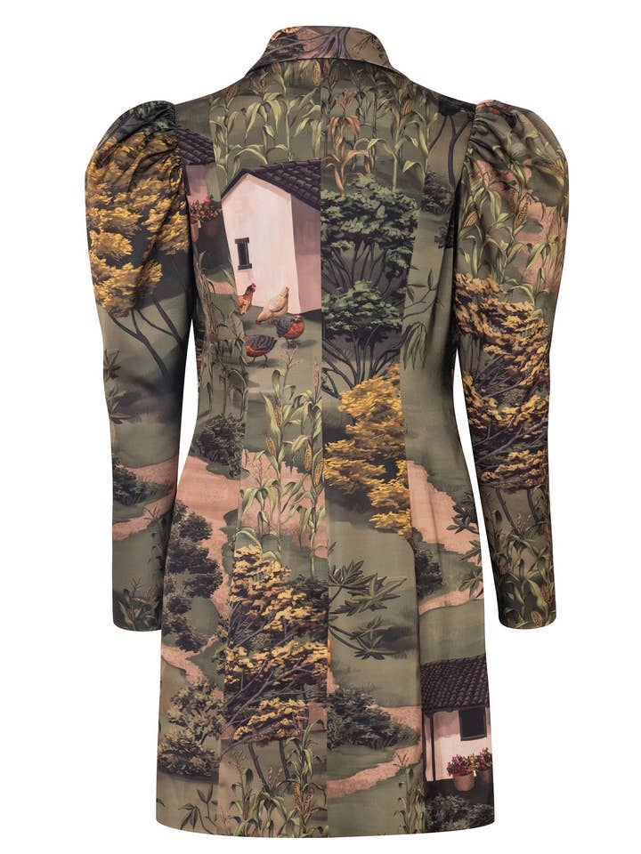 Giacca Midi Verde Mi Pueblo per la vendita all'ingrosso da parte di Manifiesto