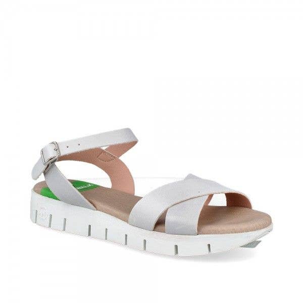 Creta S Darling White Pure White Sandals for wholesale by Slowwalk