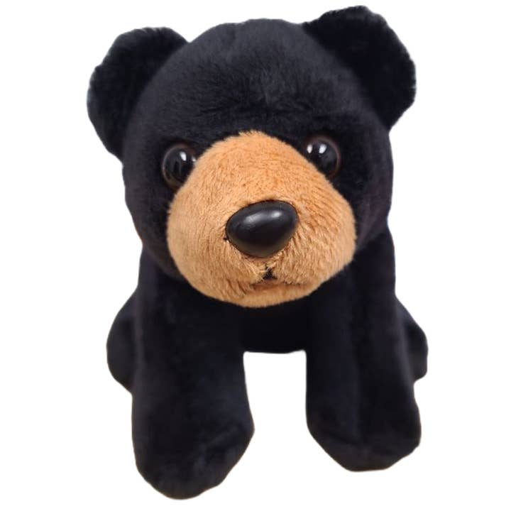 Canned Gifts - Wholesale Stuffed/Plush Toy - Kids & Baby - Russ the Canned Black Bear | Stuffed Zoo Plush w/Jokes |Gift
