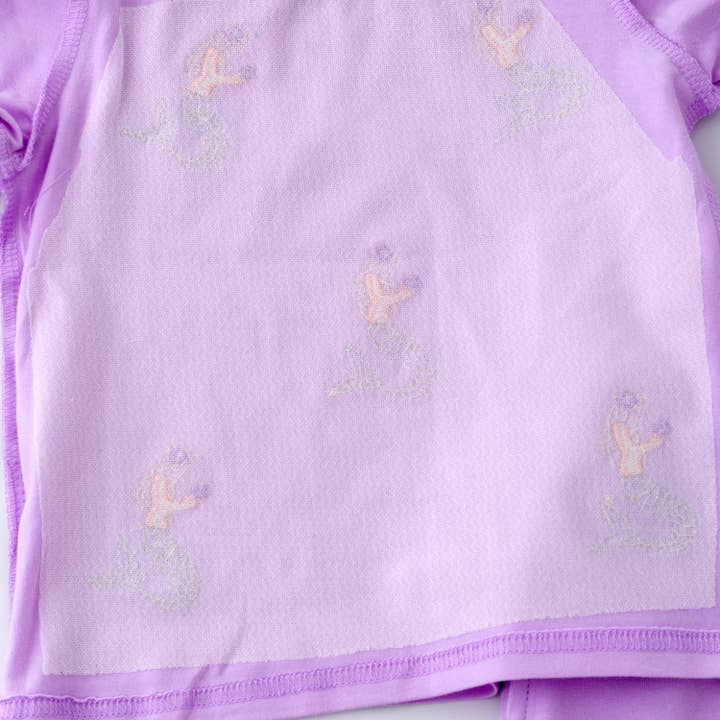 Clover Cottage - Wholesale Top & Short Set - Kids - Mermaid Sequin Girls Set