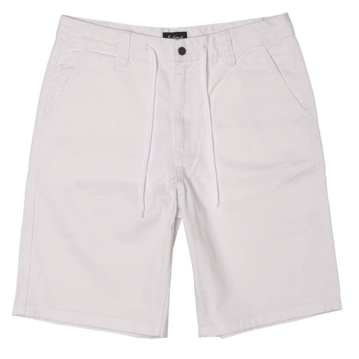 Short en denim blanc Maker pour la vente par AndFeelings