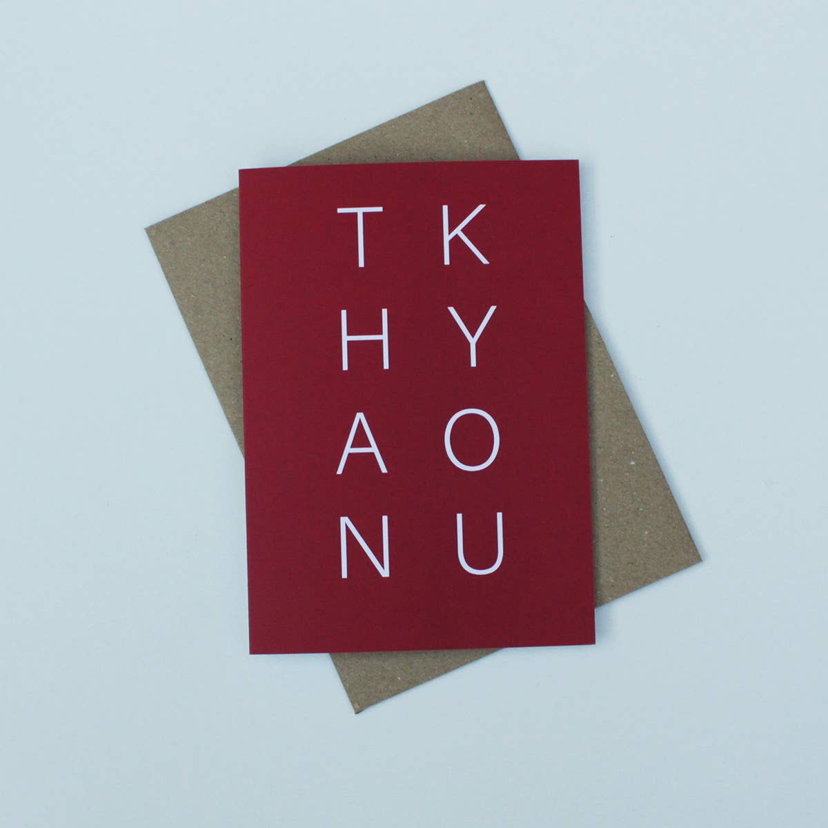 May Bear designs - Wholesale Thank you card - Thank You