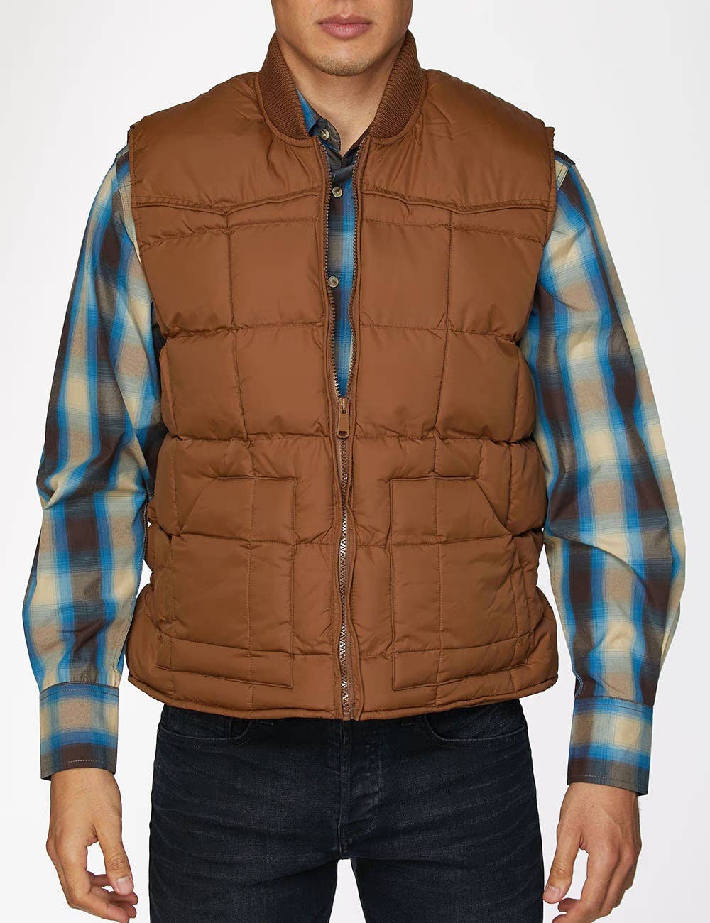 Rodeo Clothing – wholesale Väst - Herr – RODEO KLÄDER Herr Western Nylon väst - NV6292