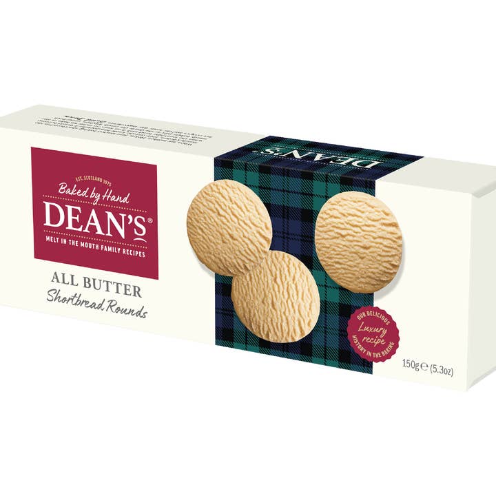 Dean's of Huntly Ltd - Wholesale Cookie - All Butter Shortbread Rounds