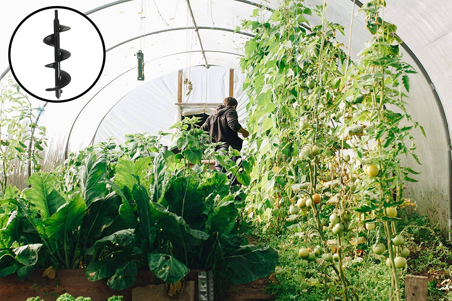 Ashman Online - Wholesale Garden Tool - Ashman Auger 12 inch 2 Pack. Garden Plant Flower Bulb Auger9