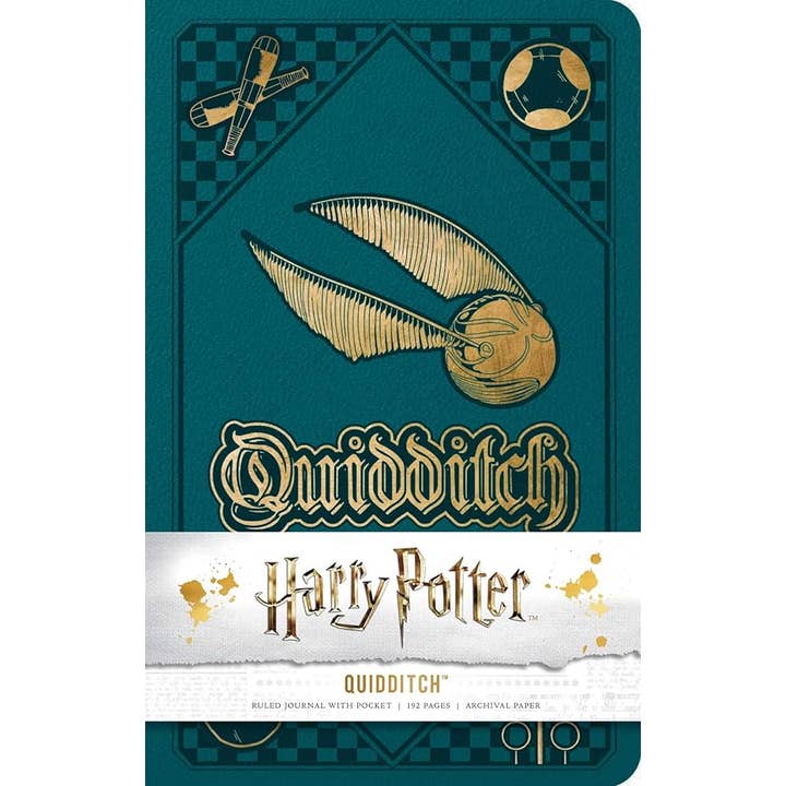 Texas Bookman - Wholesale Journal/Diary - Harry Potter: Quidditch Hardcover Ruled Journal
