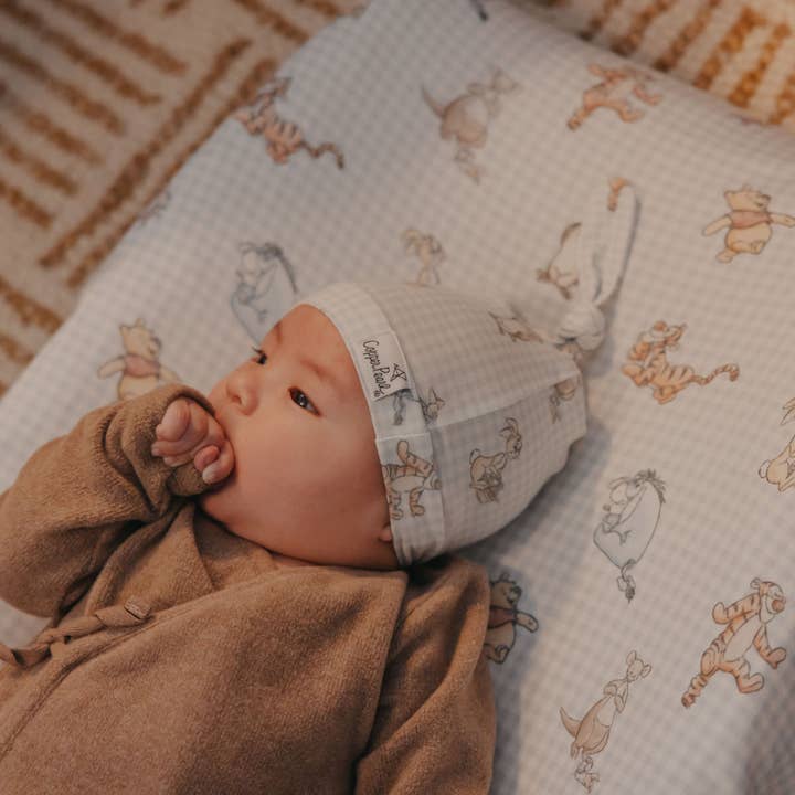 Copper Pearl - Wholesale Newborn/Knit Hat - Baby - Top Knot Hat - Winnie the Pooh and Friends4