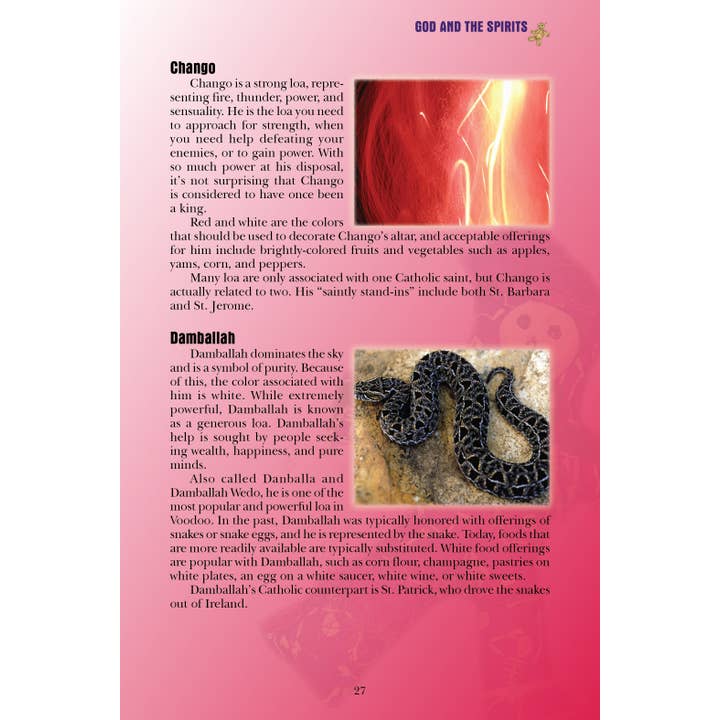 REDFeather - Vente Corps, esprit et âme - Everyday Voodoo - Livre pour adultes sur les pratiques vaudou2