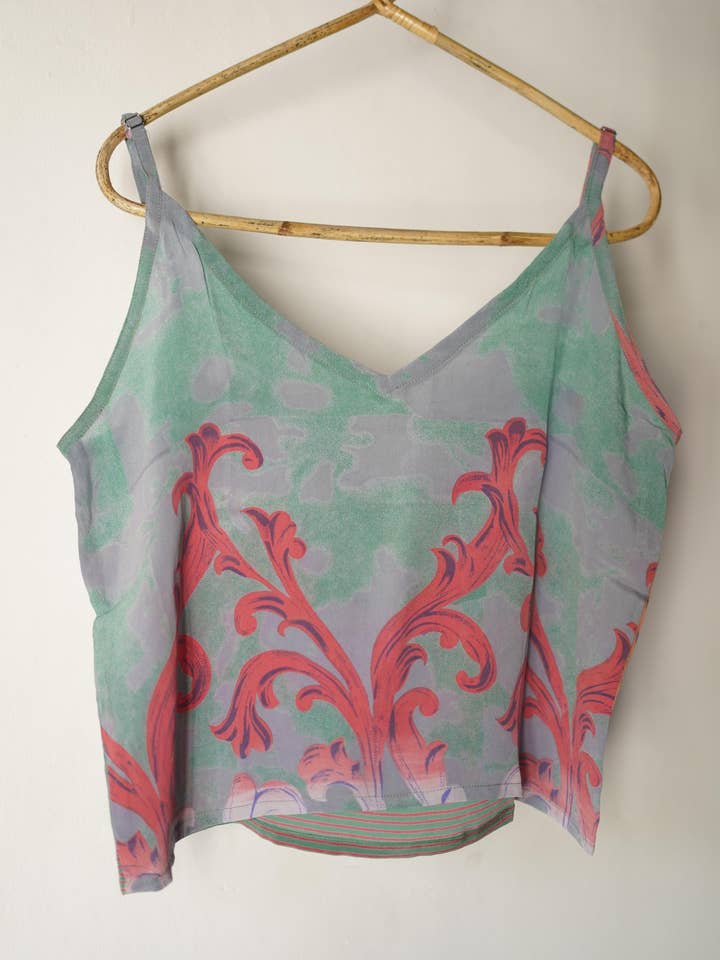 Annahmol - Wholesale Camisole - Women's - Vintage Silk Zero-Waste Cami49