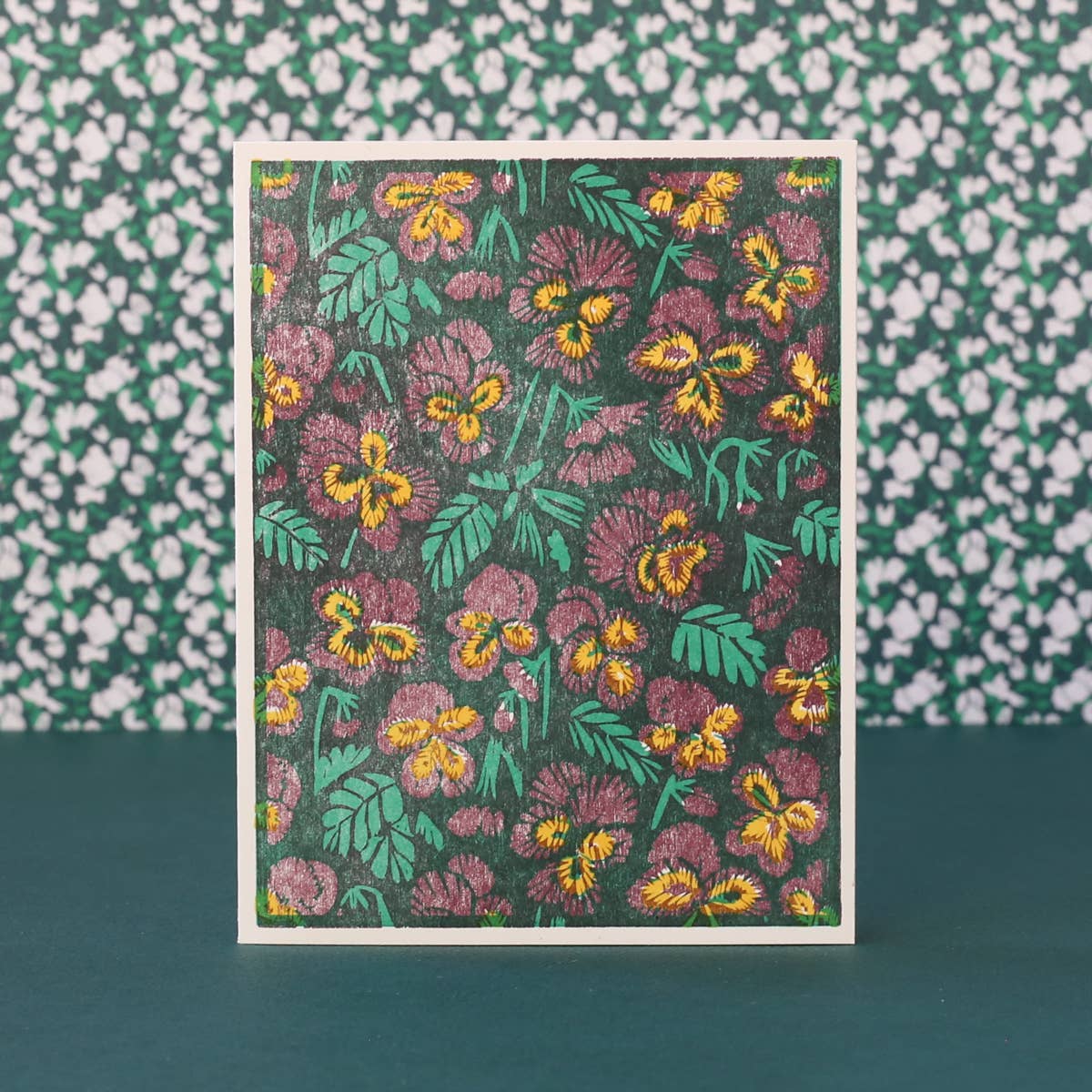 Heartell Press - Wholesale Stationery/Notecard Set - Edible Flowers Assorted Letterpress Cards Set7