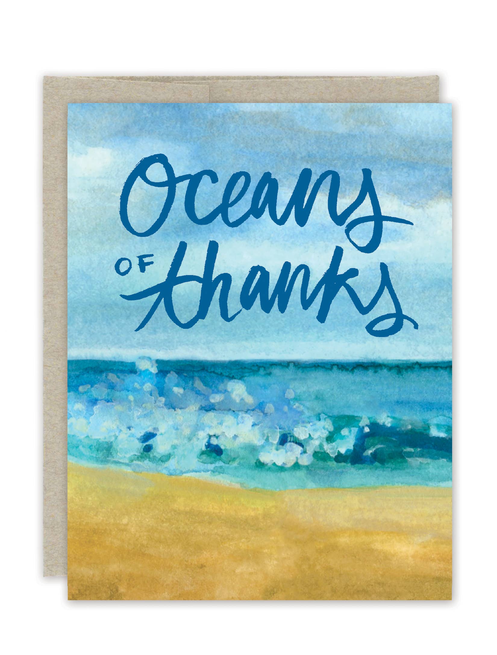 Biely & Shoaf - Wholesale Stationery/Notecard Set - Oceans Of Thanks Boxed Notecard - Set of 102