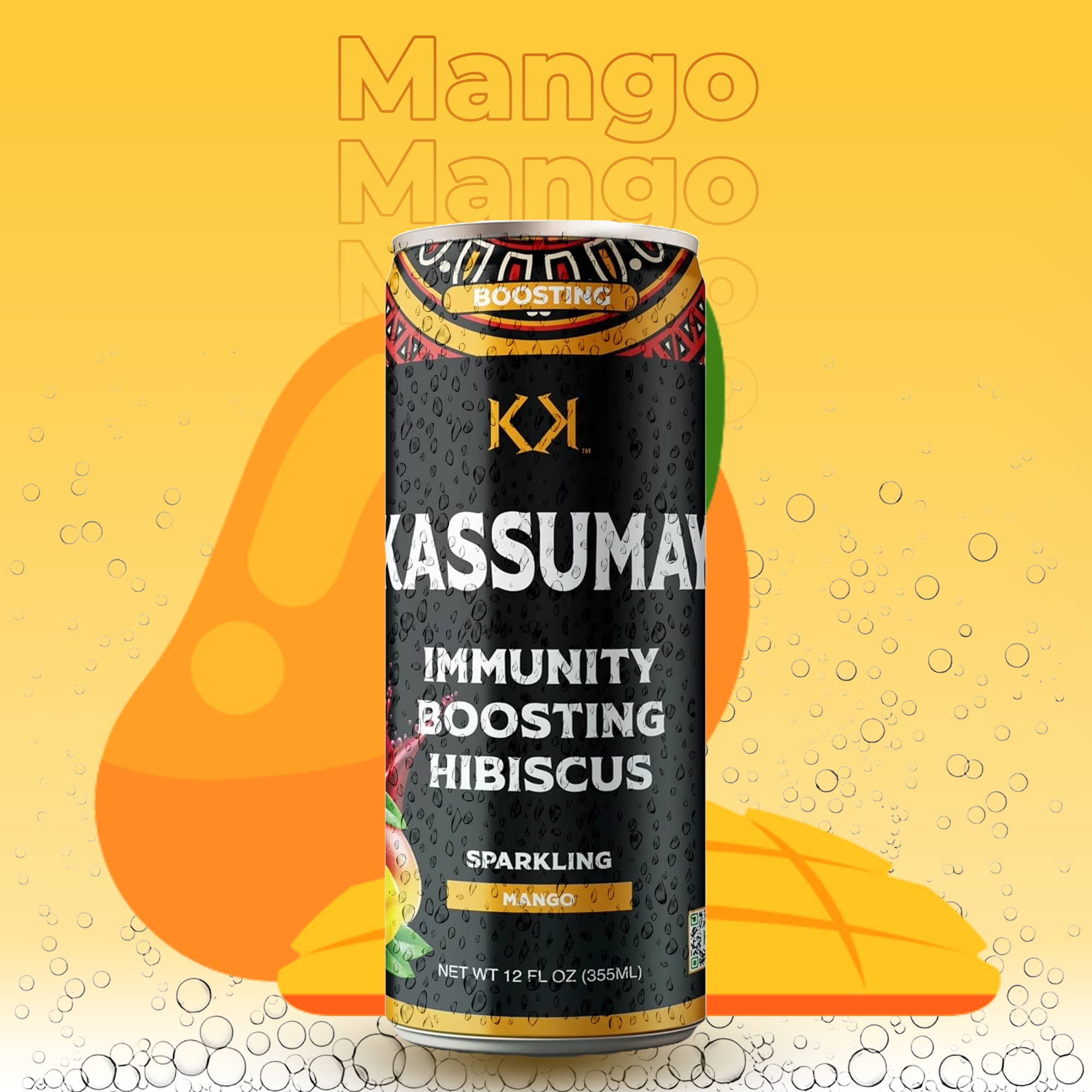 Kassumay LLC - Wholesale Non-Alcoholic Aperitif/Mocktail - IMMUNITY BOOSTING HIBISCUS & MANGO SPARKLING 4