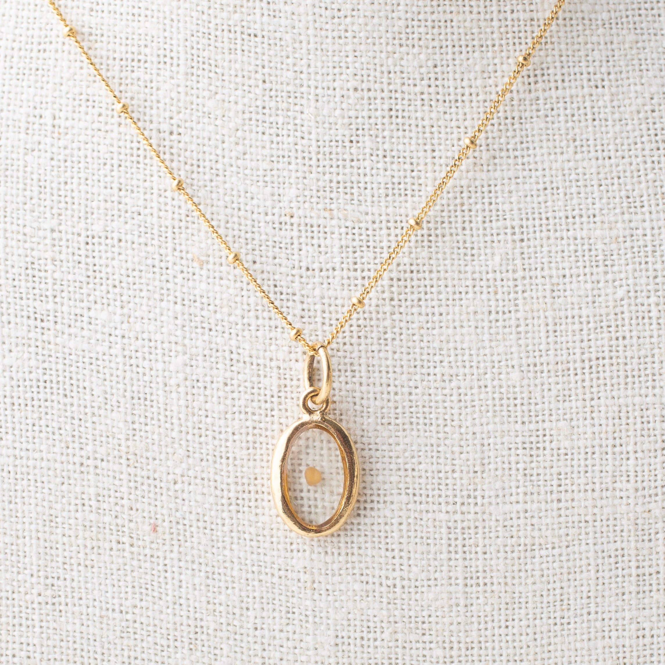 Bel Kai - Wholesale Individual Charm/Pendant - Mustard Seed Faith Oval Charm1