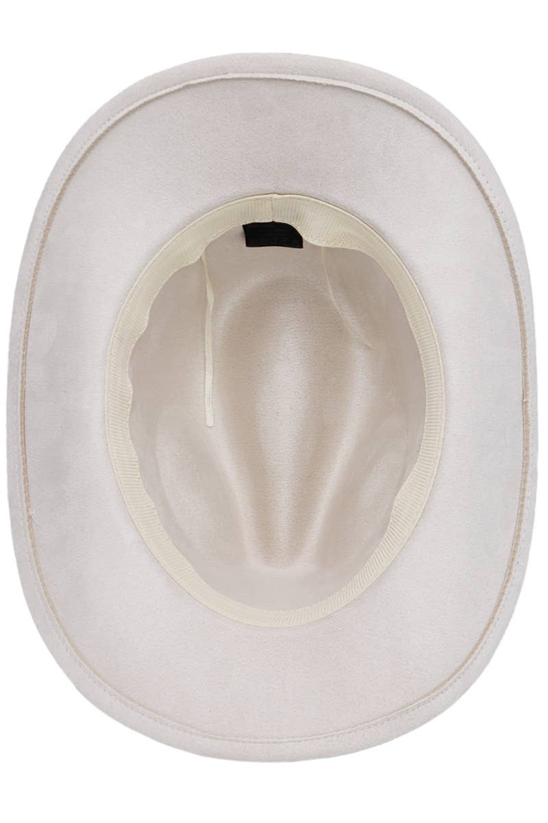 Cap Zone – Engroshandel Cowboyhat - Unisex – Western spænde bælte imiteret nubuck ruskind cowboyhat3