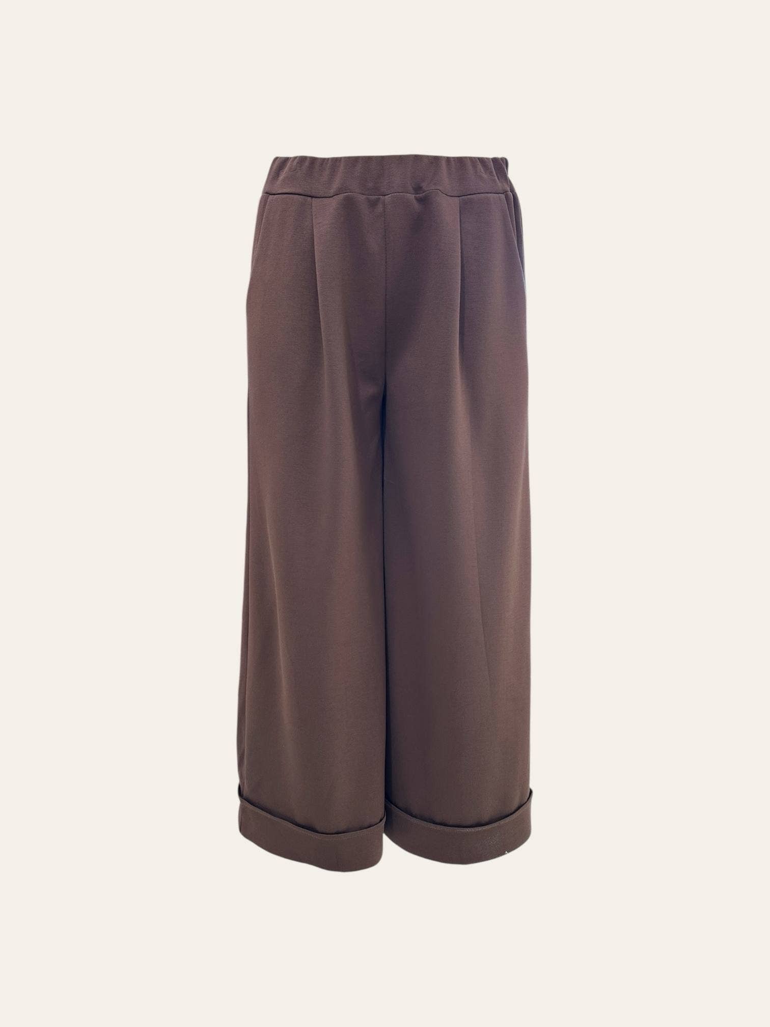 C'MELODIE - Wholesale Pants - Women's - Plus Size - Women's Fluid Pants with Pleat - 25356 CO8