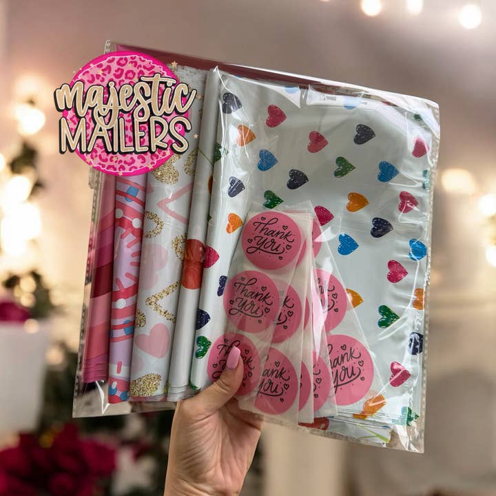 Ensemble d'expédition de la Saint-Valentin pour la vente par Majestic mailers