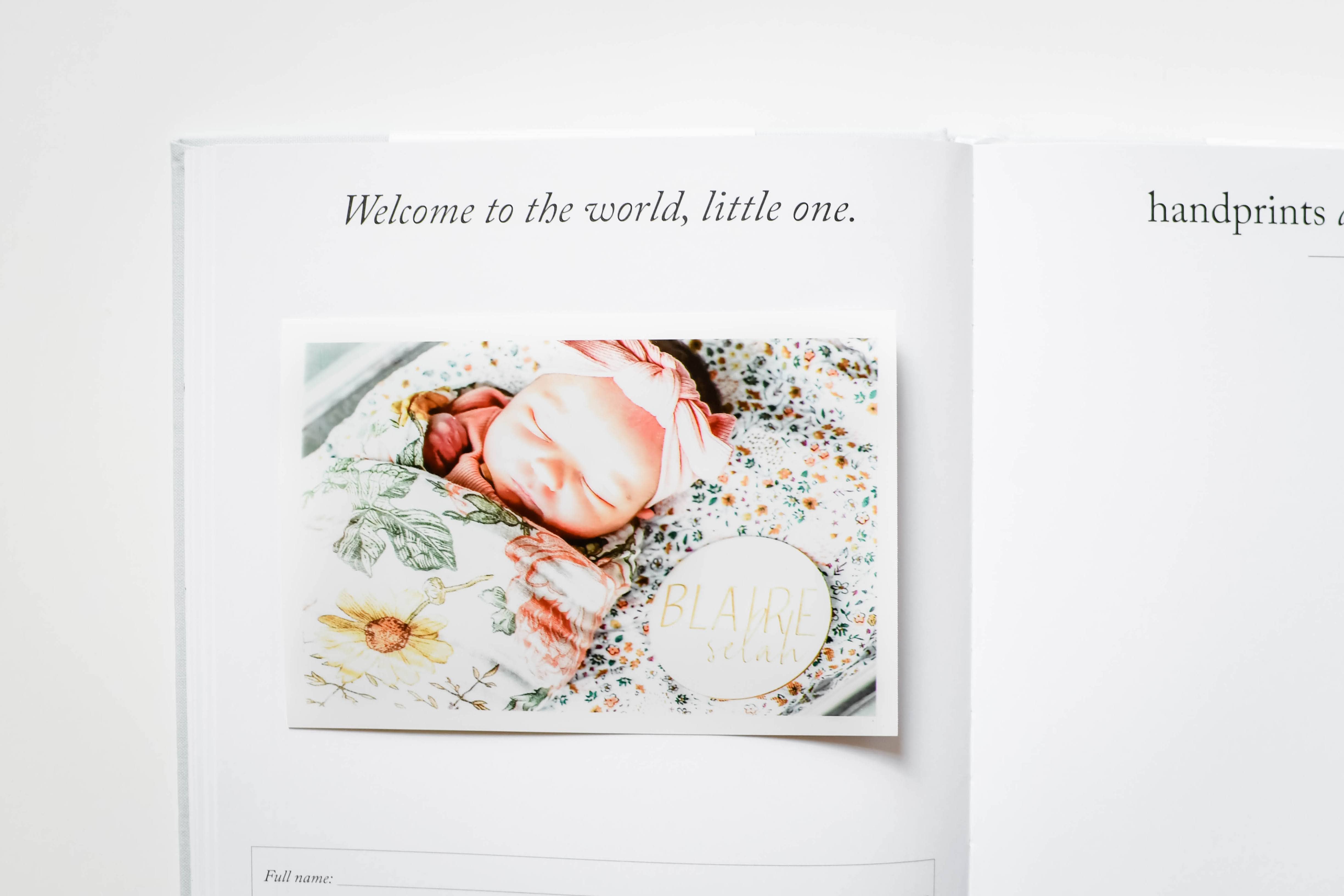 Duncan & Stone Paper Co. - Wholesale Herinneringenboek - Kinderen en baby - Baby's eerstejaars geheugenboek en fotoalbum | Moederdag11