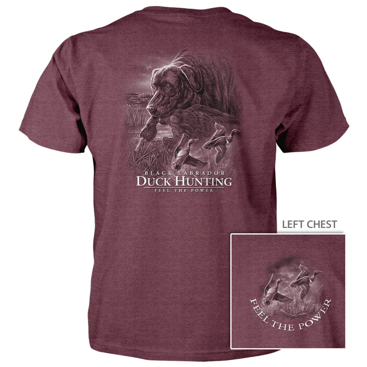 Old Country Outfitters - Vendita all'ingrosso Maglietta serigrafata - Unisex - Maglietta in cotone da 4,5 oz FTP Lab Duck Hunting4