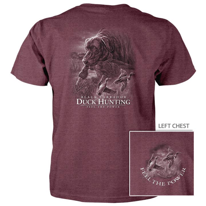 Old Country Outfitters - Vendita all'ingrosso Maglietta serigrafata - Unisex - Maglietta in cotone da 4,5 oz FTP Lab Duck Hunting4