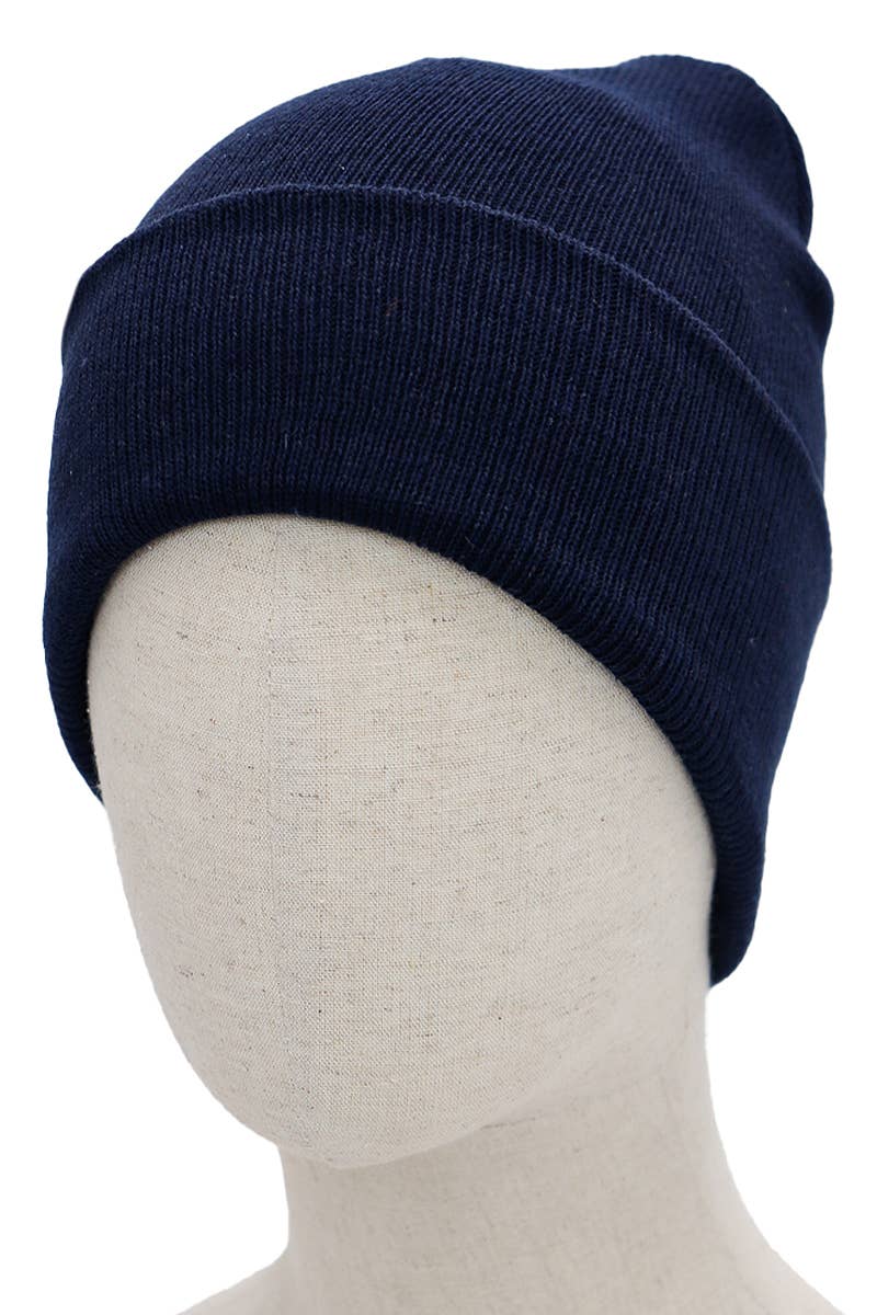 Cap Zone - Venta al por mayor Gorro de lana - Mujer - Gorro clásico con puños de poliéster acanalado para mujer1