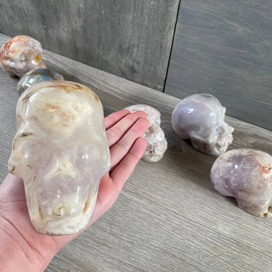 Keystone Crystals - Wholesale Spiritual Stone/Crystal - Assorted Crystal Skulls – Bulk Lot for Gift Shops107