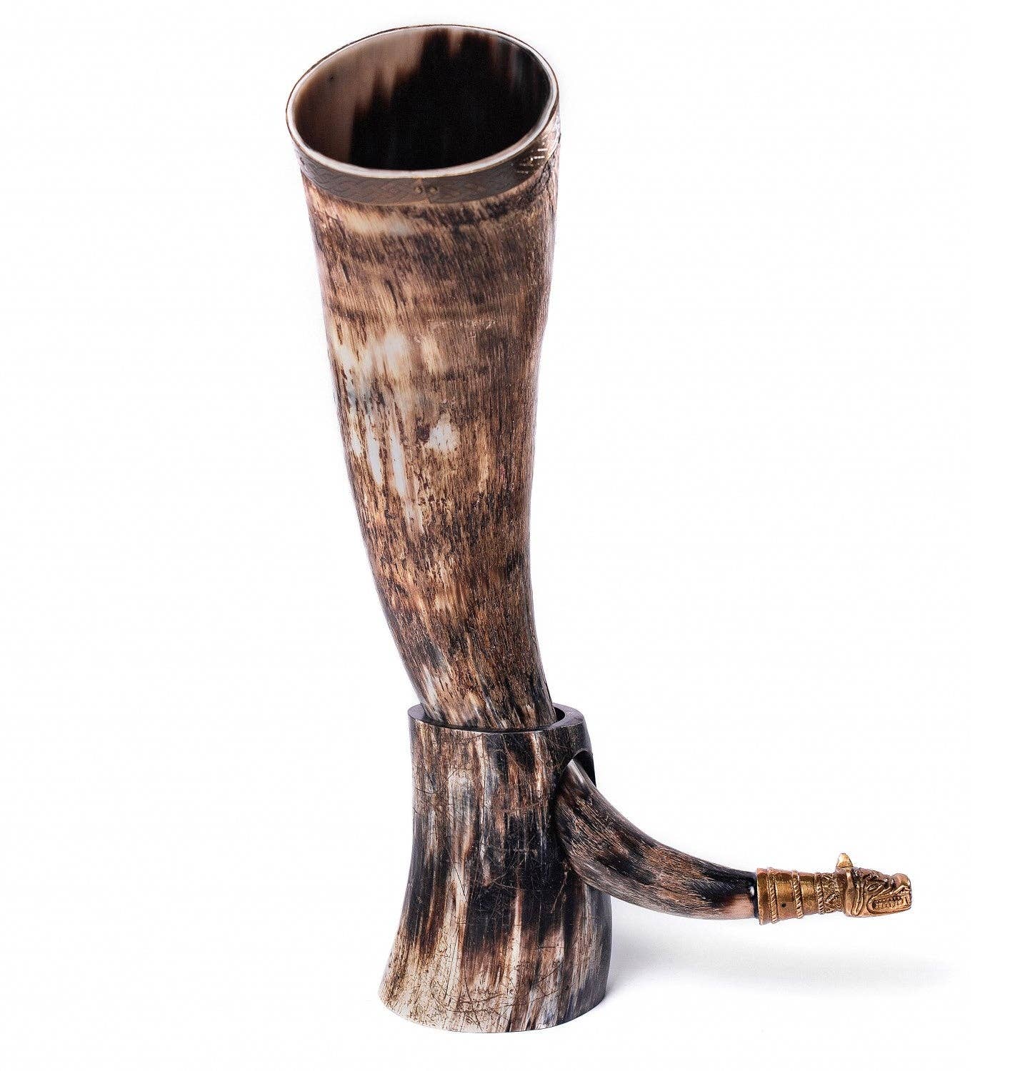 Norse Tradesman – wholesale Dricksglas och koppar – Vikingasdrickshorn med stativ32