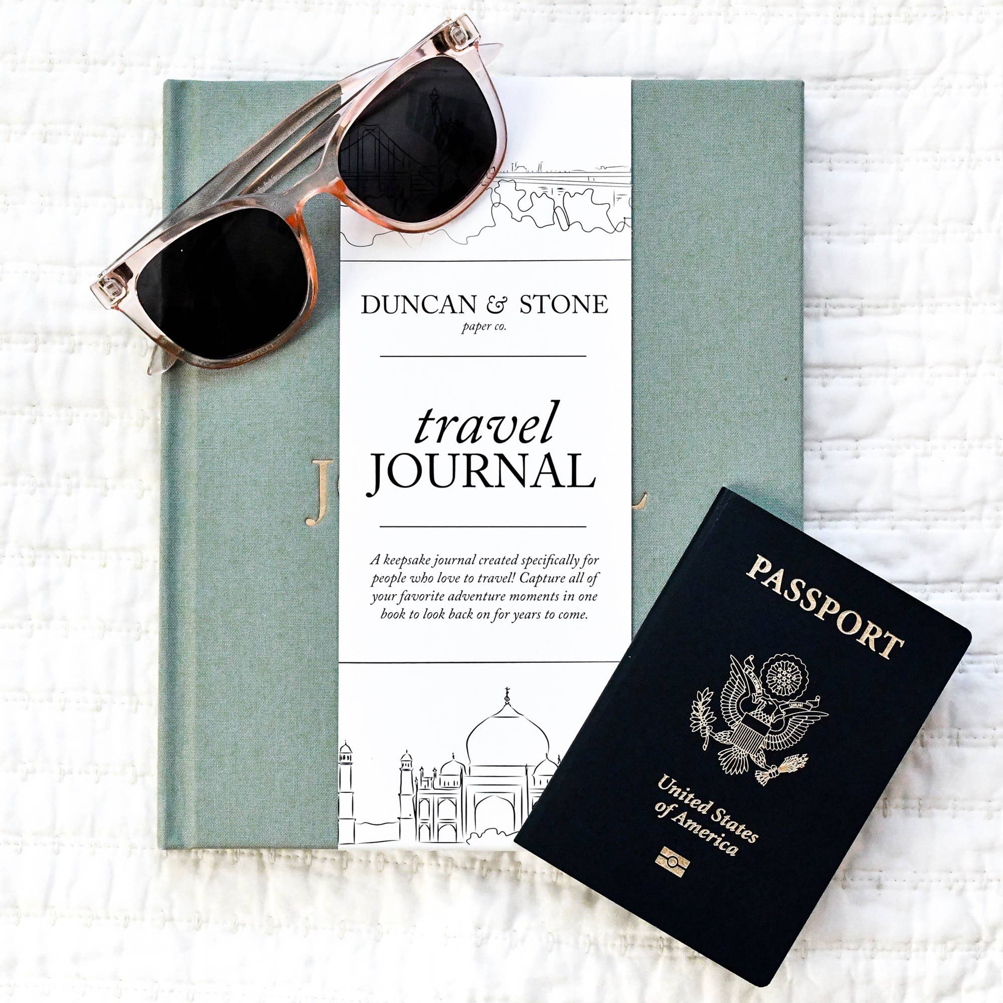 Duncan & Stone Paper Co. - Wholesale Journal/Diary - Travel Journal | Adventure Keepsake | Trip Adventure Book13