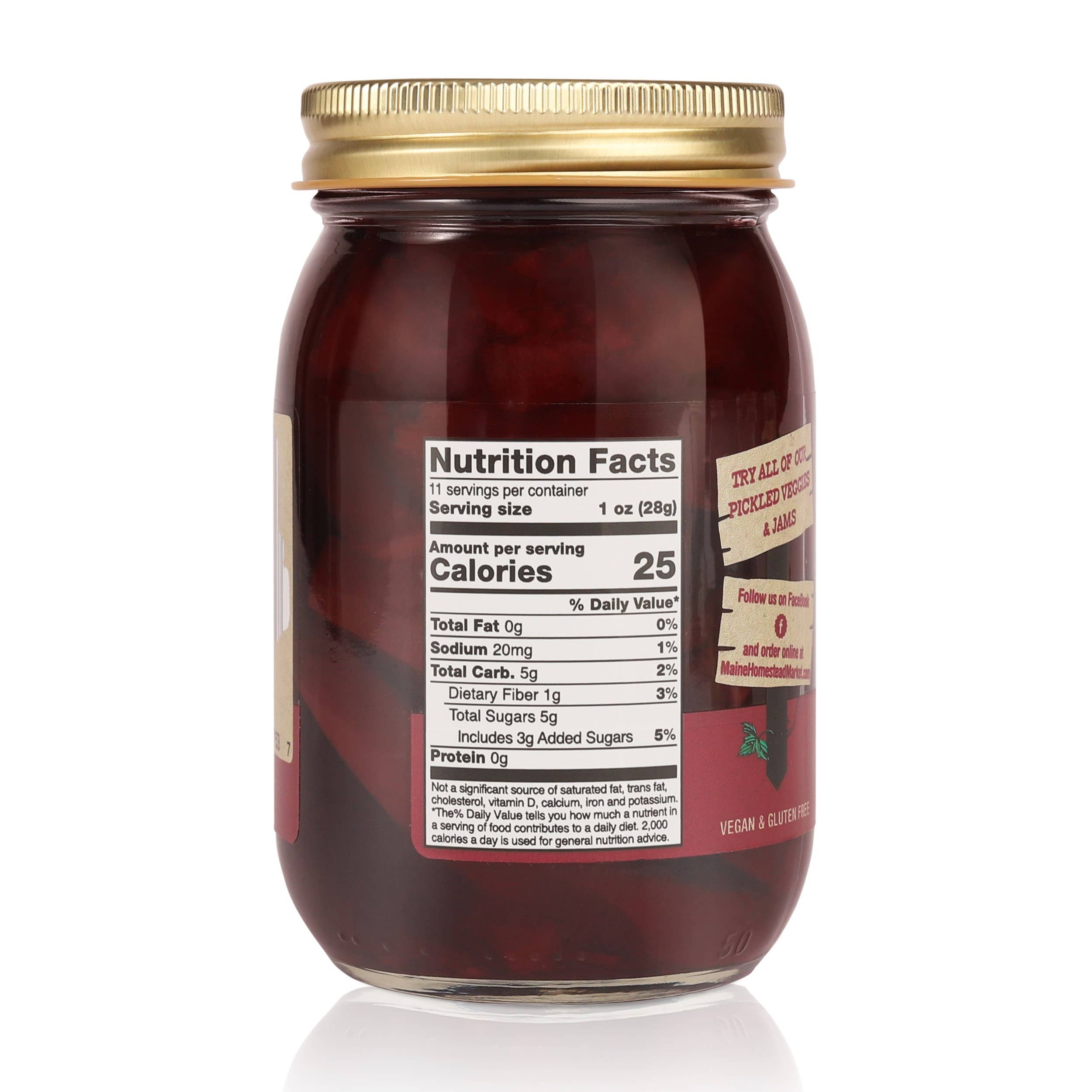 Maine Homestead Inc - Wholesale Pickled Vegetables - Pickled Beets2
