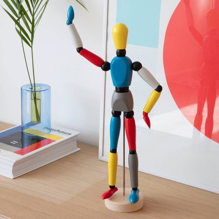 Block Design - Wholesale Decorative Figurine - Piet The Artist's Mannequin