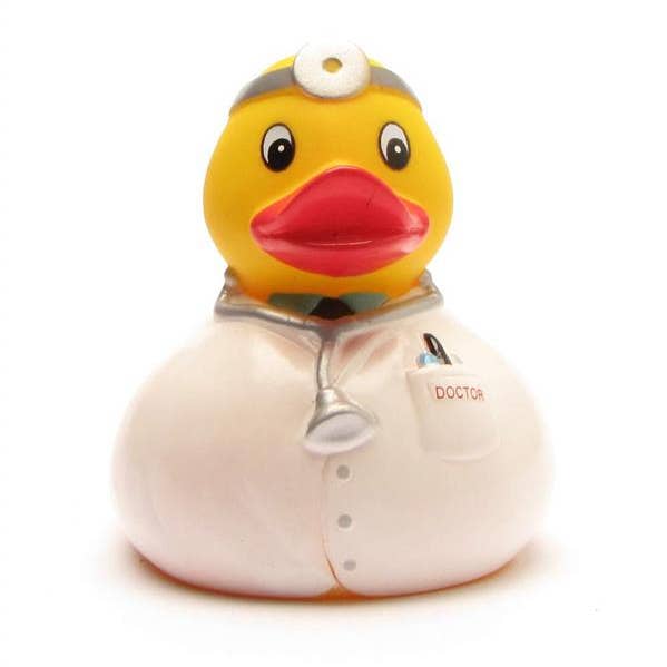 Duckshop - Wholesale Bath Toy - Baby - Rubber Duck Doctor - rubber duck