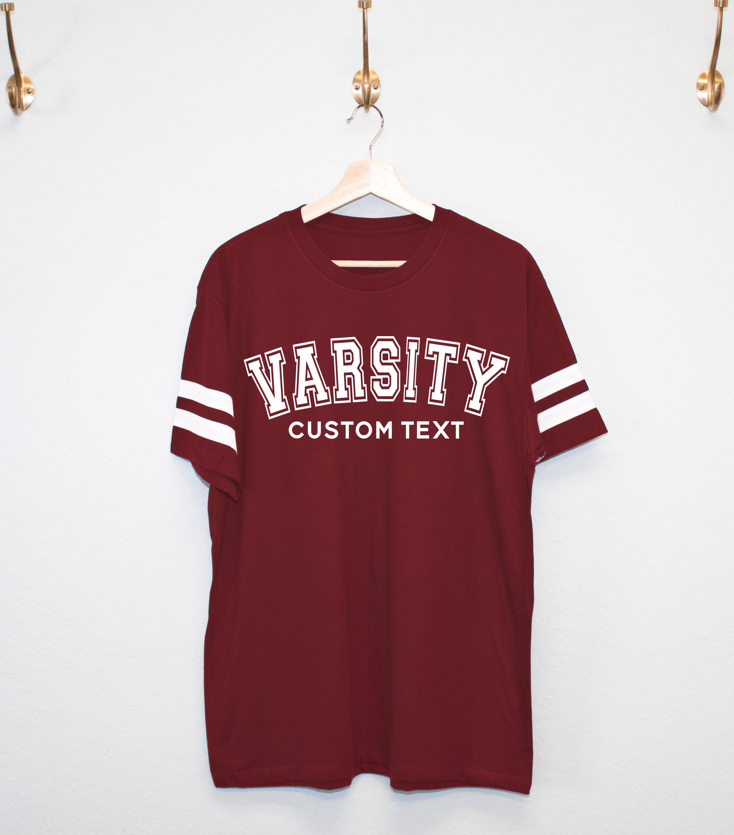 Nobullwoman Apparel - Vente T-shirt sérigraphié – unisexe - T-shirts unisexes VARSITY PERSONNALISÉS, Votre Équipe, École, Ville3