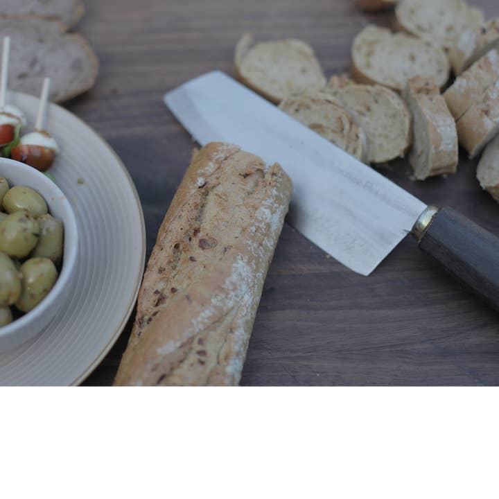 AUTHENTIC BLADES - Wholesale Keukenmes - AUTHENTIC BLADES BUOM, Aziatisch keukenmes, lemmetlengte 16-20 cm, lemmet van koolstofstaal