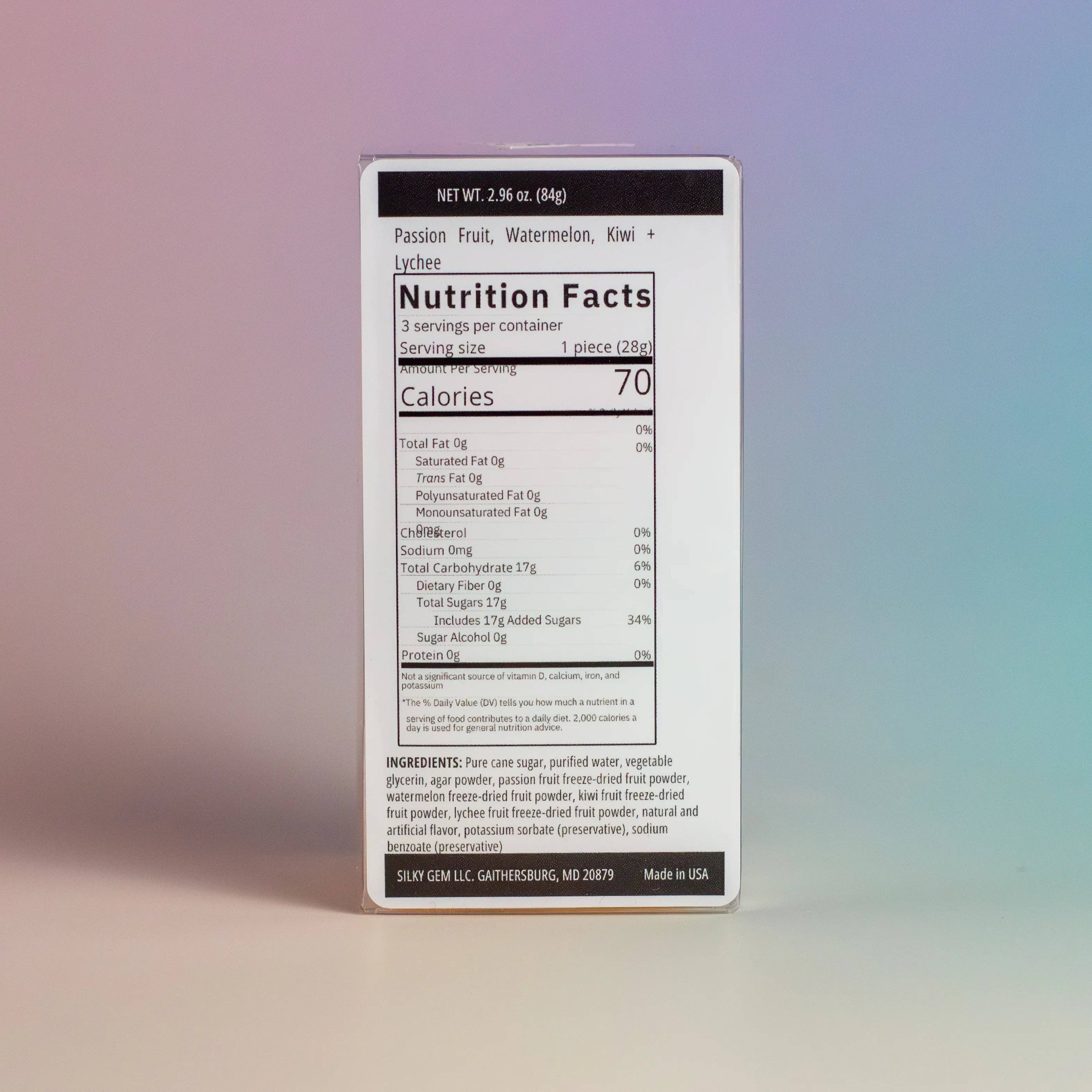 Silky Gem LLC - Vente Bonbons gélifiés - Trios Signature Silky Gem®16