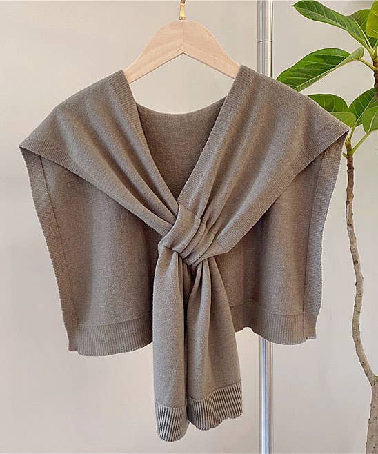 JC Sunny Fashion - Wholesale Scarf - Women's - JC063322 Mini Solid Color Cross Shoulder Cover/Scarf7