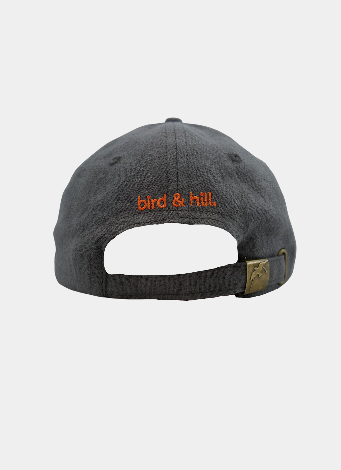 BIRD & HILL. - Wholesale Flat Brim Cap - Unisex - Aussie Tasmanian Devil hat - Grey hemp cap1