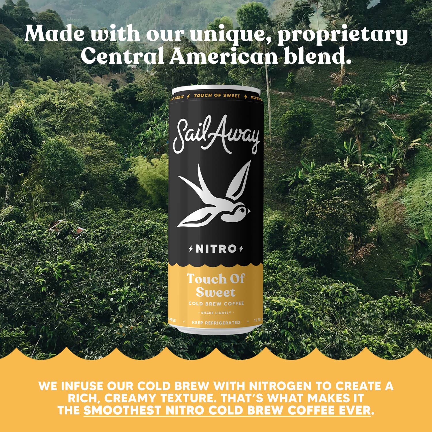 Sail Away Coffee Co. - Wholesale Iced Coffee/Cold Brew - Cold Brew Coffee - Touch of Sweet 5