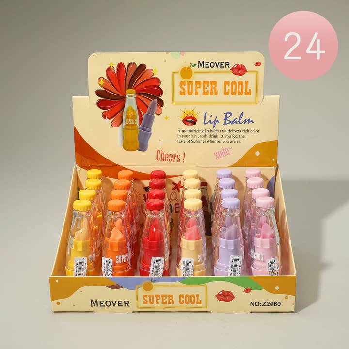 24ST - Rolig flaskdesign Supercoolt läppbalsam för wholesale av Sensibling Corp.