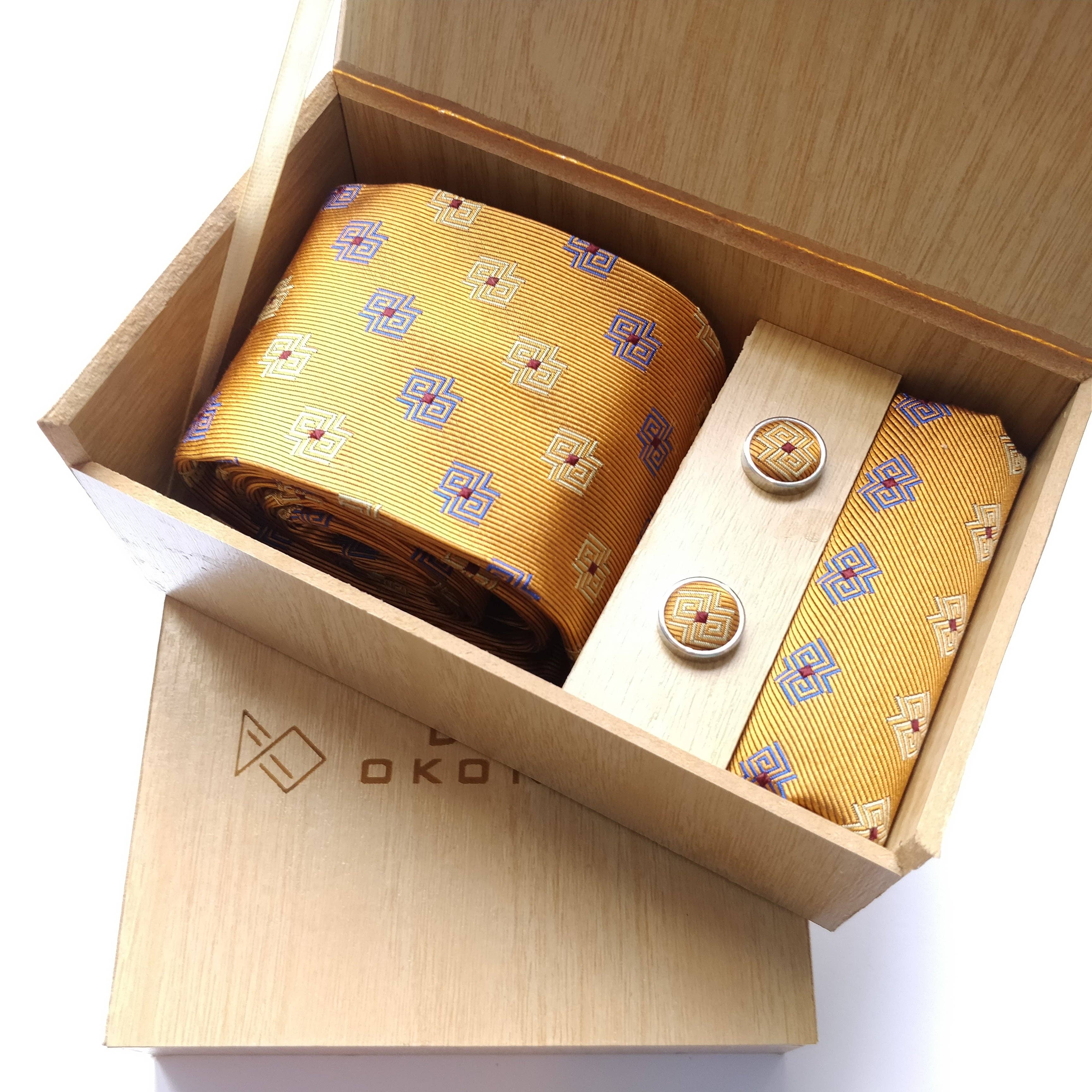 Dinsi Okondor – wholesale Necktie – Men’s – Dinsi Okondor Necktie Set - Dandi design2