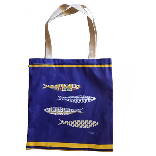 Terra Lusa - Wholesale Grocery/Shopping Bag - Eco Tote Bag Sardines