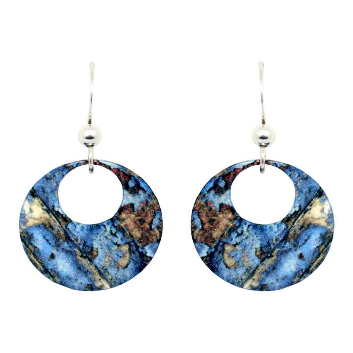 Pendientes colgantes Memories Open Circle de acero inoxidable para venta al por mayor de d'ears inc.