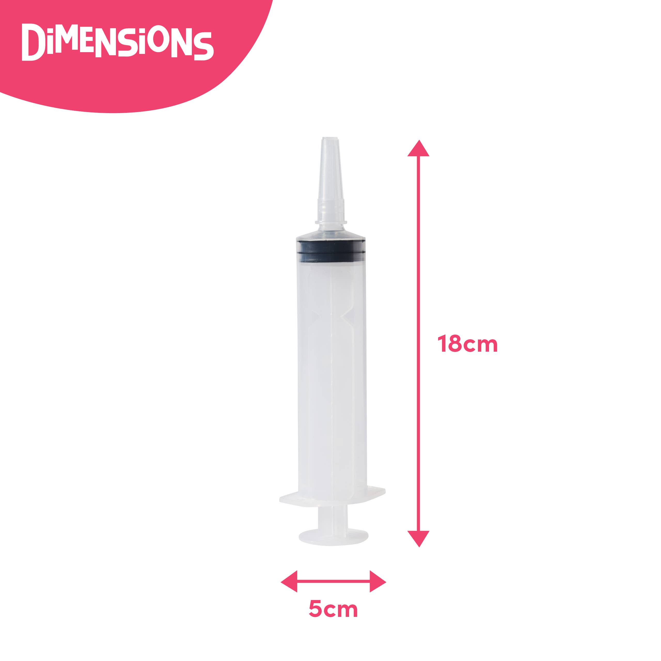 The Twiddlers - Wholesale Party Favor - 50 Reusable Large Novelty Jello Shot Syringes with Caps 60ml3