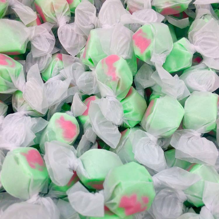 Forbes Candies, Inc. - Wholesale Taffy - Watermelon Salt Water Taffy in Florida Souvenir Bag 6oz.1