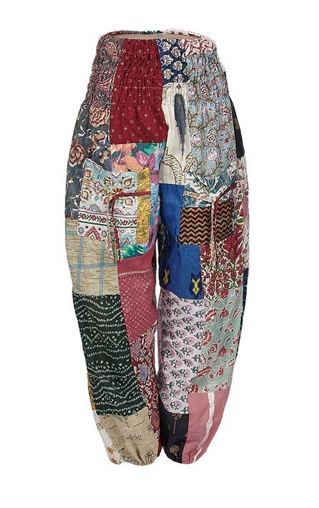 Kaleidoscope Accessories - Wholesale Pants - Women's - Patchwork Pants, Assorted Designs2