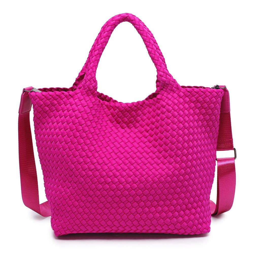 Sol and Selene - Vendita all'ingrosso Borsa tote - Donna - Borsa Media in Neoprene Intrecciato "Sky's The Limit"34