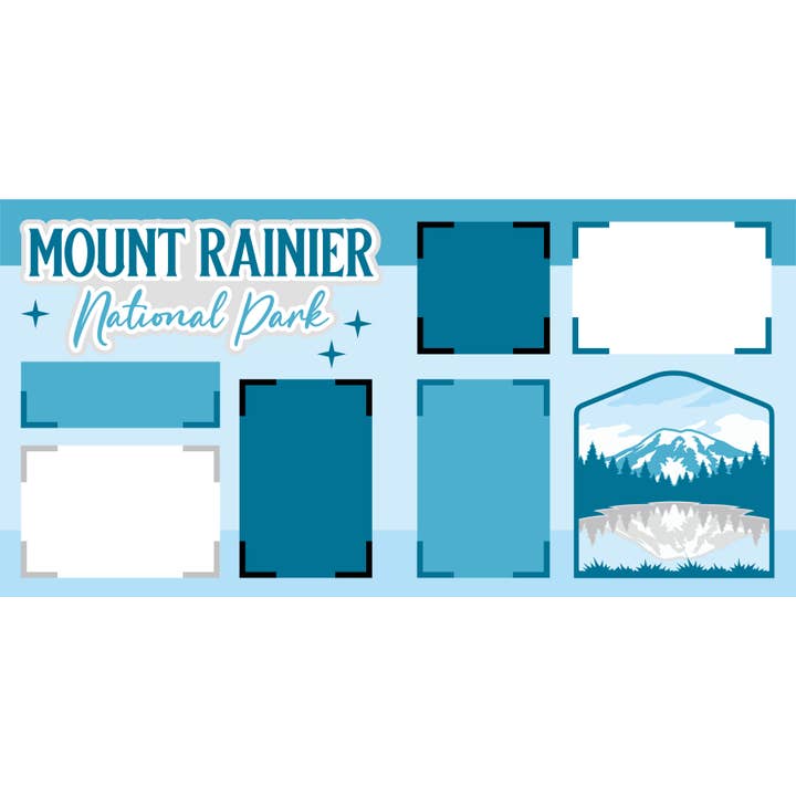 Mount Rainier National Park for wholesale by Scrapbook Concierge