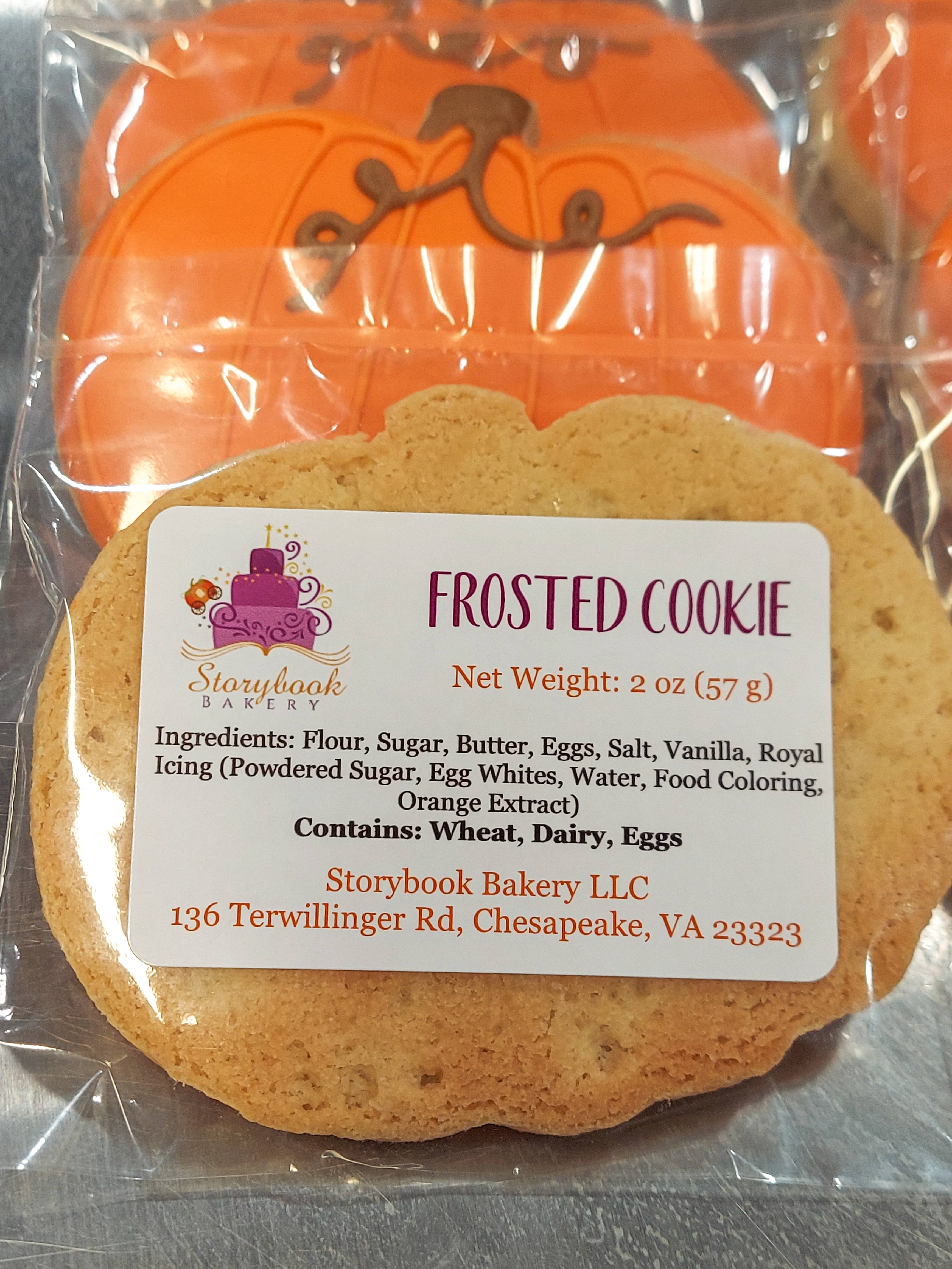 Storybook Bakery, Shipped! - Wholesale Cookie - Pumpkin Cookie3