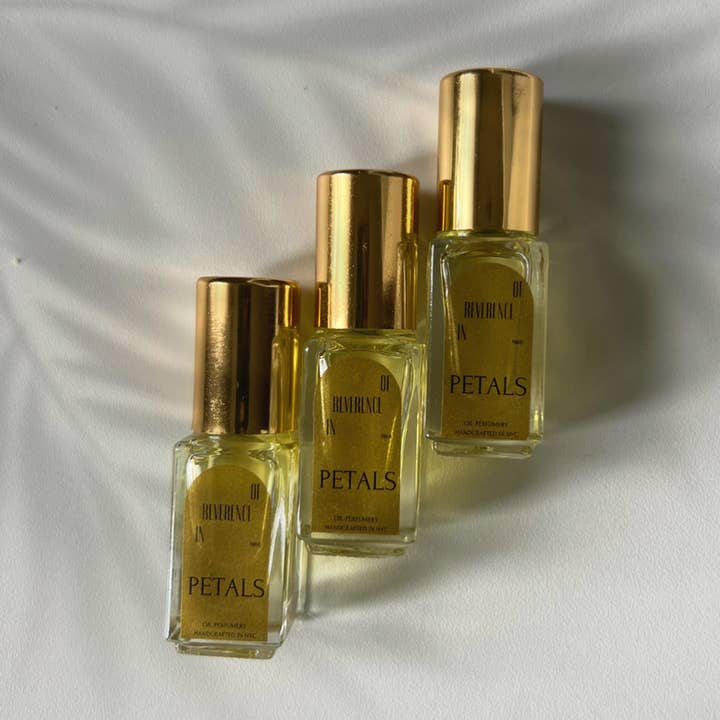 Parfums en flacons roll-on de 3 ml pour la vente par In Reverence Of, Parfums