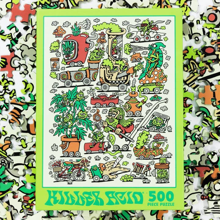 Rollin' Stoned Puzzle for wholesale by Killer Acid
